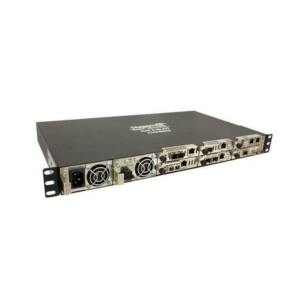 TRANSITION NETWORKS 6-Slot Ion Chassis with 2 AC Power Supplies ION106-AAB-NA